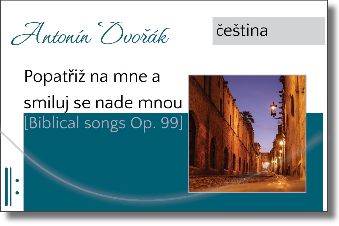 Antonín Dvořák - Popatřiž na mne a smiluj se nade mnou
