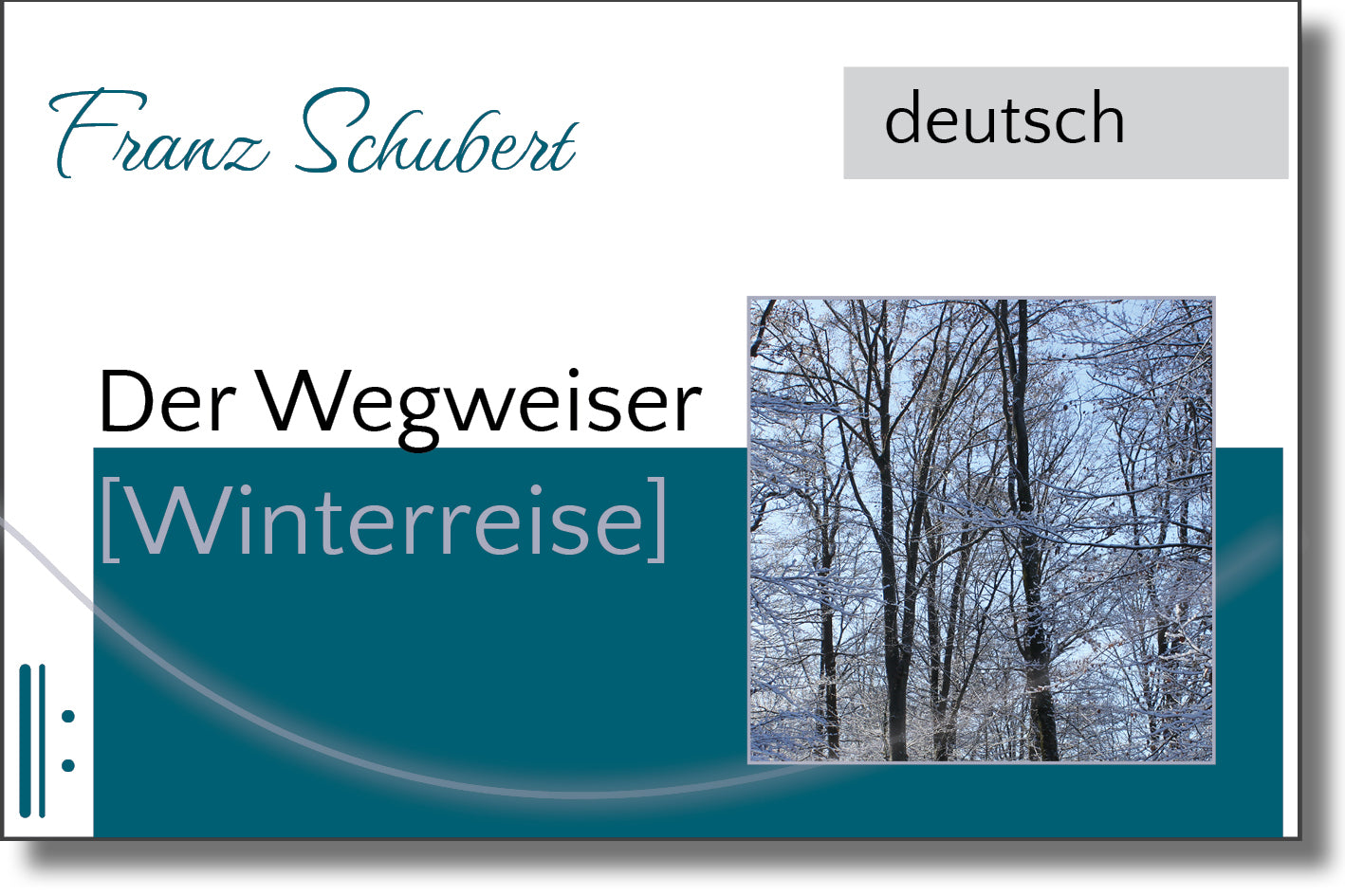 Schubert - Der Wegweiser