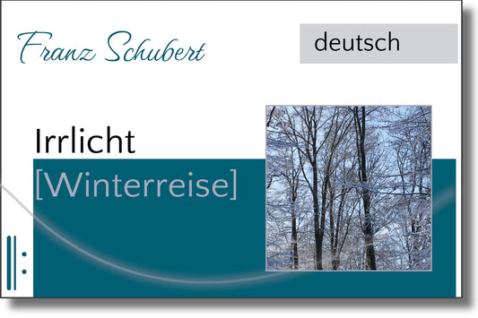 Schubert - Irrlicht