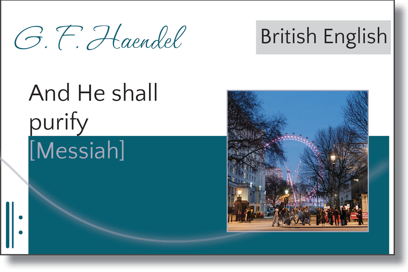 Messiah - And He shall purify