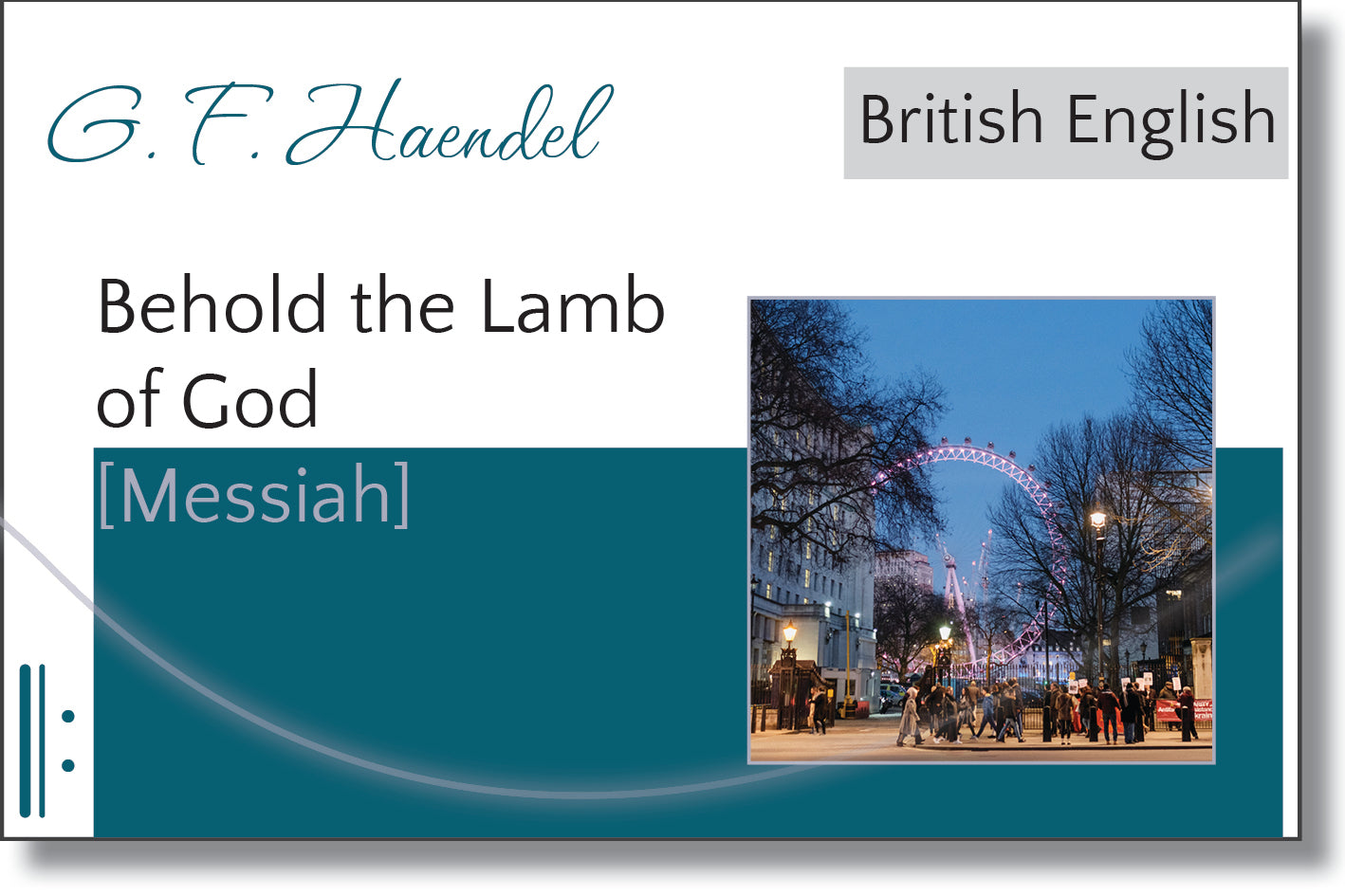 Messiah - Behold the Lamb of God