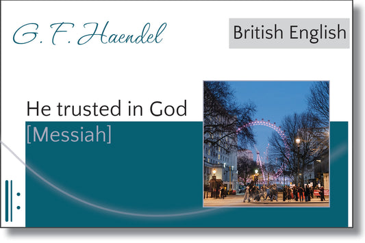Messiah - He trusted in God