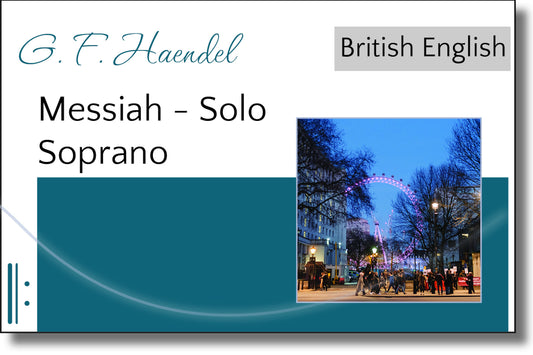 G. F. Haendel - Messiah, Soprano solo