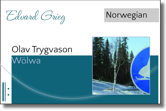 Edvard Grieg - Olav Trygvason