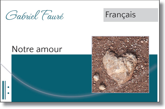 Fauré - Notre amour